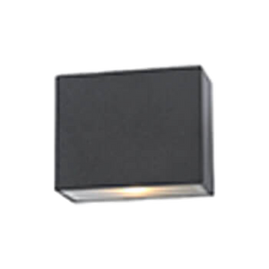 Made in China Square Black Modern Wall Light H66mm IP54 Waterproof Outdoor Lighting 36*0.2W