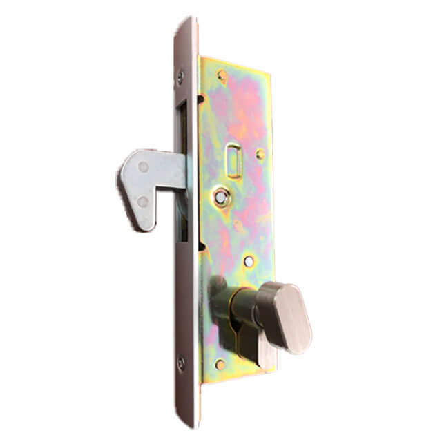 Narrow locking body with zinc alloy insert Hotel door lock Made in China