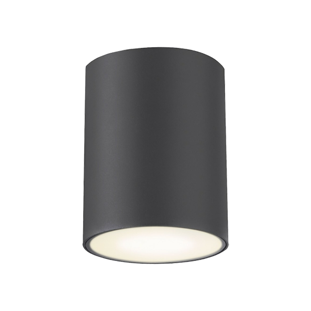 Made in China Oval black modern wall light H130mm Aluminium Outdoor lighting GU10 lamp head