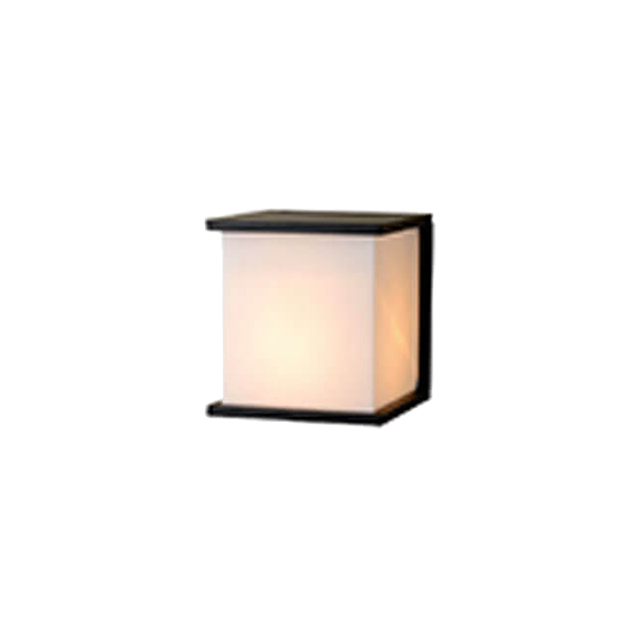 Made in China Modern black LED wall light H171mm Aluminium + PC material 18W Outdoor lighting
