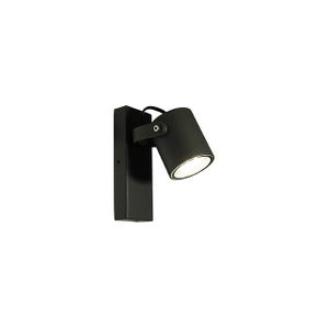 Modern LED Wall Lamp 130mm/5 Inches IP44 Waterproof Matt Black GU 10 Max.35W LED Outdoor Lighting