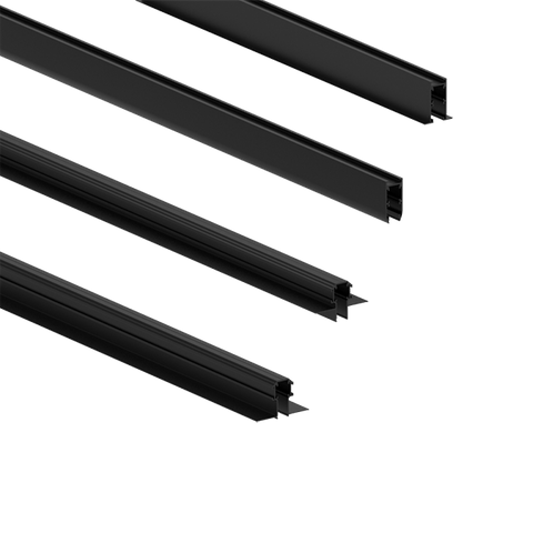 SR Multi-Size Multi-Model Selectable Modern Magnetic Track Bar Black/White Selectable