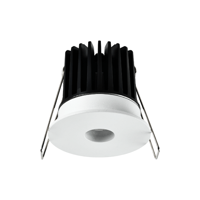 8W Recessed LED Black & White Aluminium Downlight Ø60*53.8MM