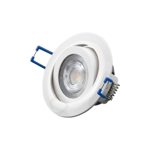 Adjustable Head 3 Years Warranty 4.9W 3CCT Led Downlight Available In Black And White 82*30MM