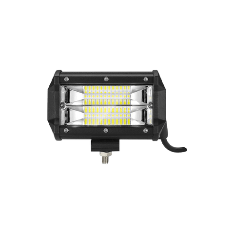 72W LED Black Aluminium Work Vehicle Light Long Bar Light 30° Spotlight IP67
