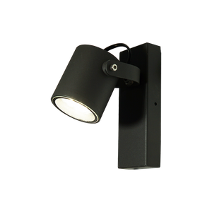 Made in China Modern LED outdoor wall light H130mm GU10 lamp head 35W Black street light IP44