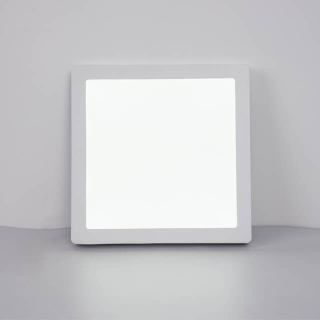 300*300 Exposed Panel Light 24W Square White Edge Adjustable Ceiling Downlight Led Panel Lighting Interior China Wholesale