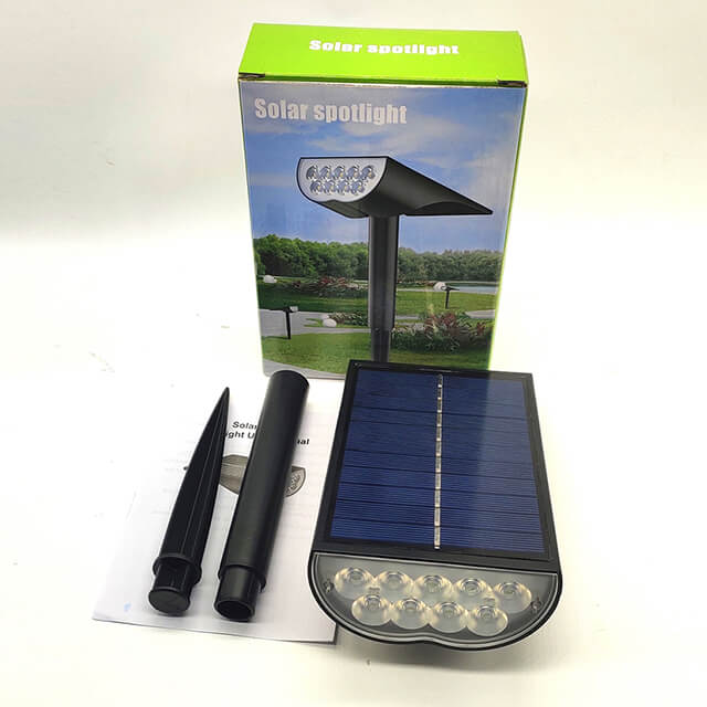 Outdoor Ip55 Waterproof Led Solar Spike Light With Four Switchable Modes