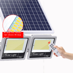 Led Solar Floodlight For Domestic Use In One Tow Six Sizes Available With Charging Indicator