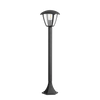 Outdoor Lighting Black Street Light IP44 Vintage LED Wall Light with E27 Lamp Base