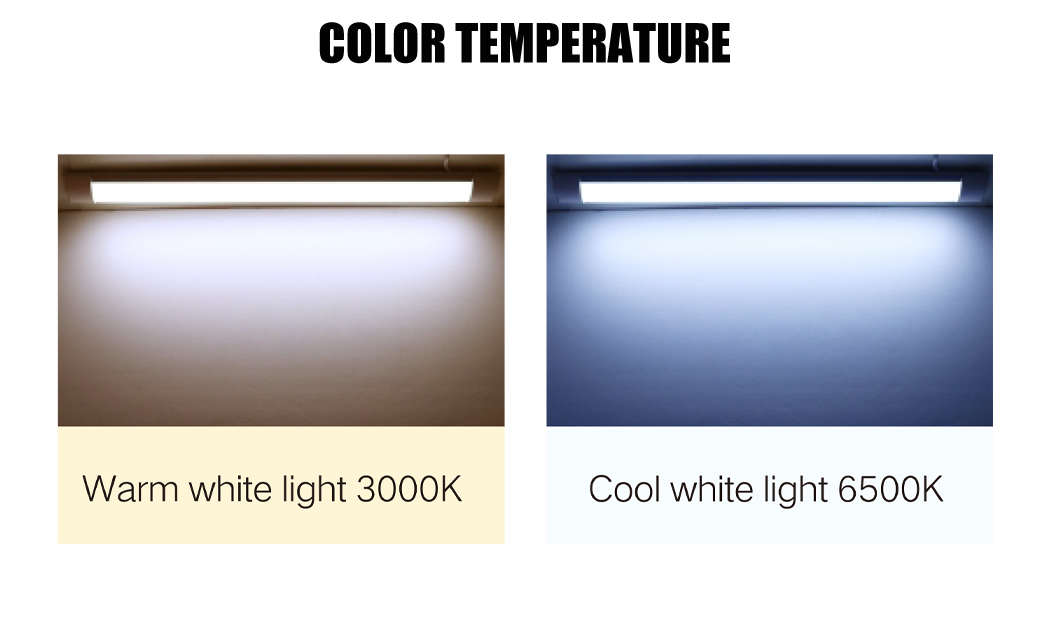 4. 3000K 6400K can choose to wholesale 18W 36W 54W LED dustproof bracket purification lamp voltage 185-265V600mm, 1200mm, 1500mm