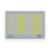 Modern White Led Solar Flood Lights Intelligent Remote Control + Light Control + 5 Level Electric Display + Flashing Made In China
