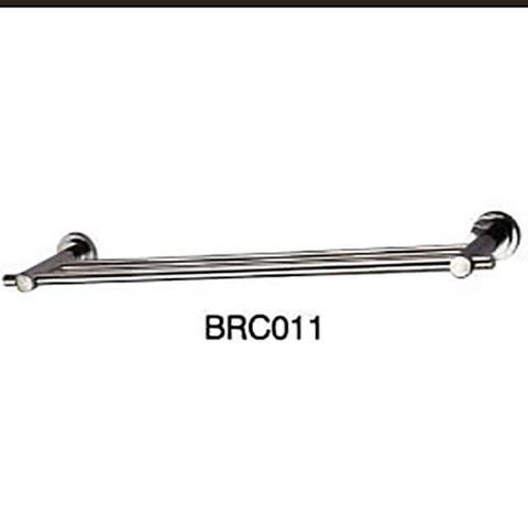 BRC011 80CM stainless steel/brass bath towel rack