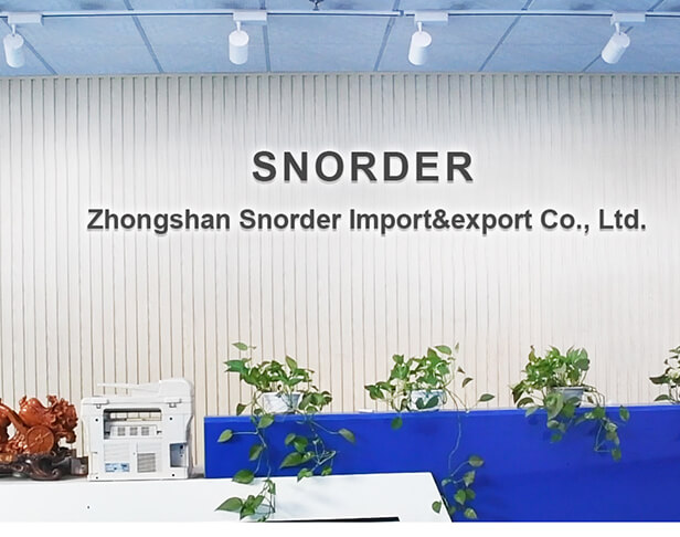 Zhongshan Snorder Import & Export Co., Ltd. CHINA LED LIGHTING FIXTURES FACTORY SUPPLIER EXPORTER MANUFACUTURER 