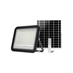 Made in China Modern Black 40W LED Solar Floodlight 210*200*17mm Solar Panel