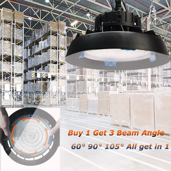 Zoomable Beam Angle UFO LED High Bay Light