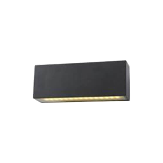 Made in China Square Black Modern Wall Light H66mm IP54 Waterproof Outdoor Lighting 36*0.2W