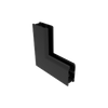 SR Modern magnetic track lighting accessories black and white track bar internal corner