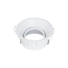 Size 93MM Black And White Bicolour Round Zinc Downlight Housing Opening Size 83MM
