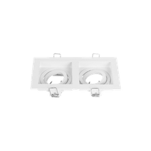 Size 100*186MM Double-Headed Square Zinc Downlight Housing Opening Size 90*175MM