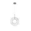 410+320+230Mm60W Single Colour Light Source Aluminium + Silicone Asfour Crystal Modern Chandeliers Interior Ceilings