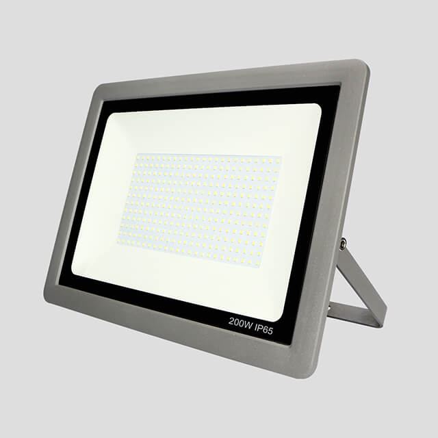 200W 6500K Smd2835 Made In China Gray Floodlight Led Smd Dob Commercial Outdoor