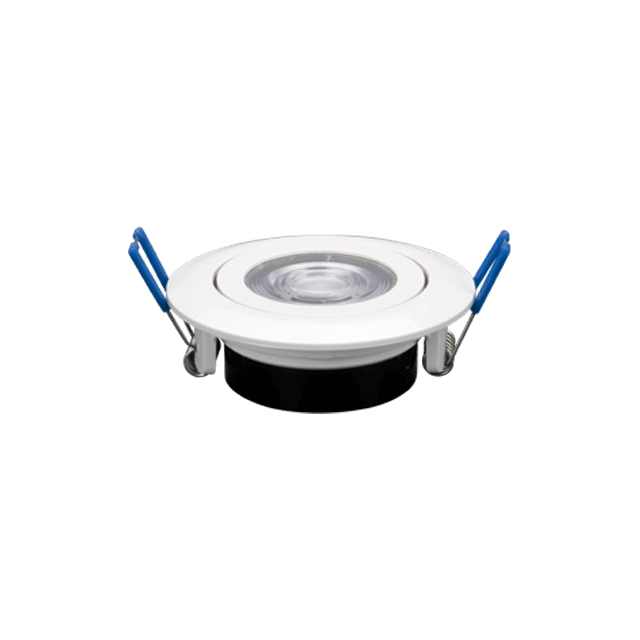 Adjustable Head 3 Years Warranty 4.9W 3CCT Led Downlight Available In Black And White 82*30MM