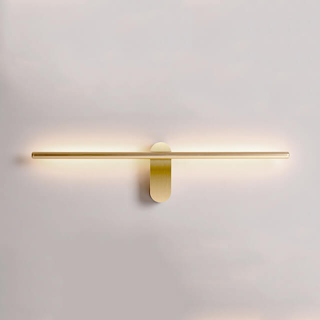 L600*W50MM 10W 3000K Painted Gold Chandelier Lighting LED Decorative Chandelier Made in China