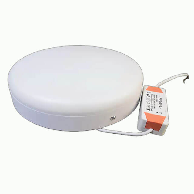36W Bezel-less Surface Mount 216 Beads Slim LED Ceiling Light Round LED Panel Light