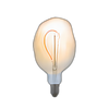 Wholesale round 220-240V decorative tungsten lamp amber glass cover