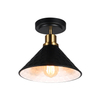 Modern Ceiling Light, 9.25'' Hallway Light Fixtures Ceiling, Black Flush Mount Ceiling Light Fixture for Bedroom, Farmhouse Dining Room, Foyer, Hallway 