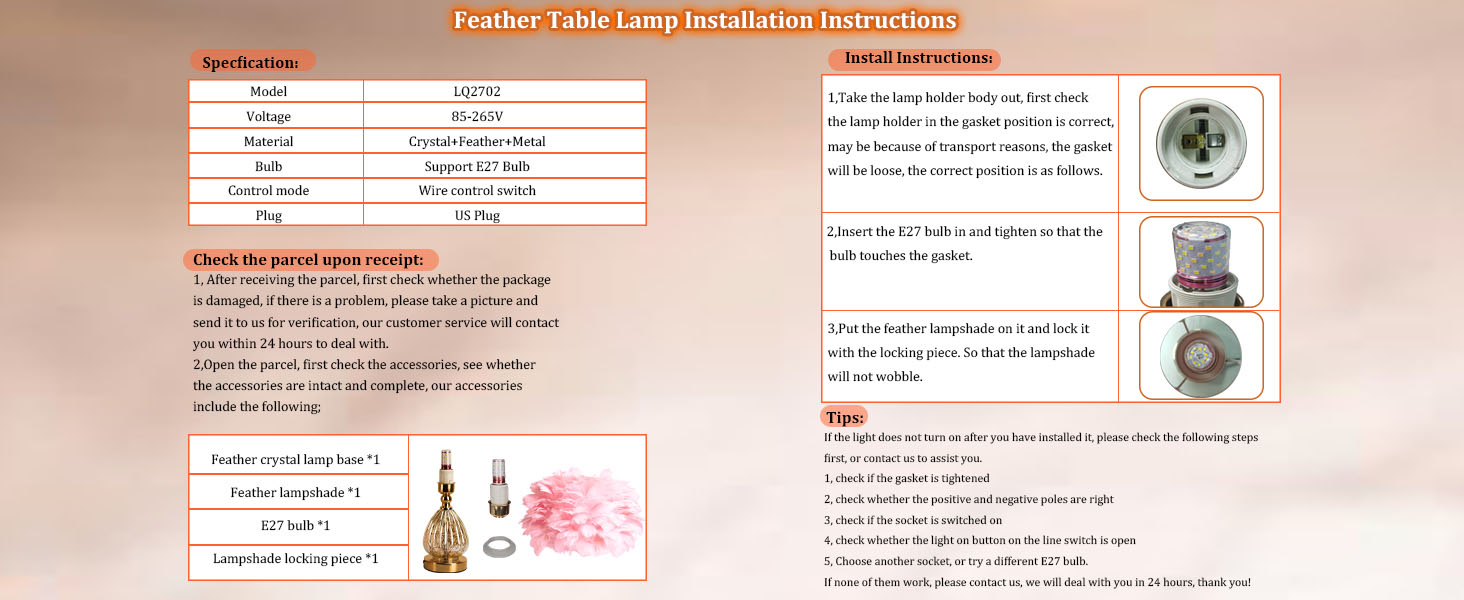 Feather Table Lamp (7)