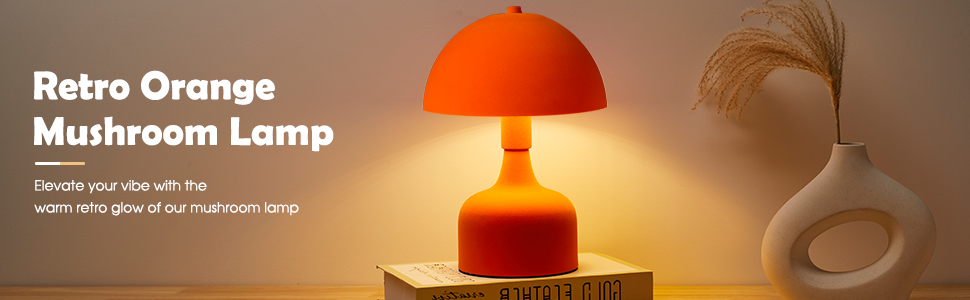 Mushroom Lamp Bedside Table Lamp (1)