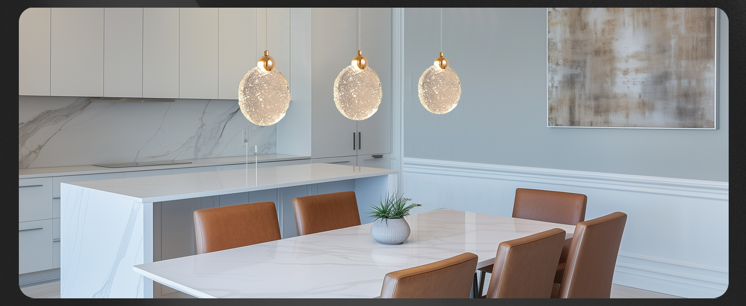 Crystal Pendant Lights (3)