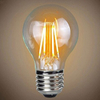 7W 2500K LED Light Bulbs Vintage Exposed Filament Smoke Glass LED with a Medium E27 Base Light Bulb Original Vintage 