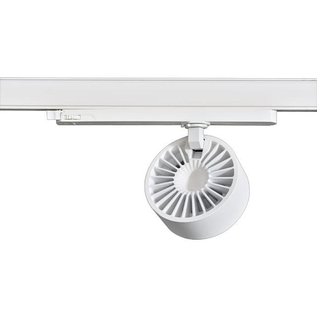 Wholesale 28W Variable focus LED track light Sand Black 3000K 15-45°
