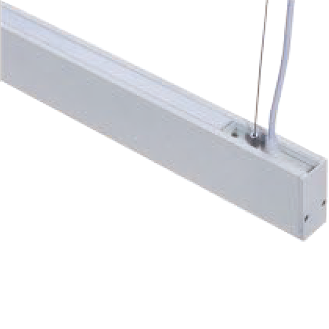 Made in China 40W LED Hanging Linear Light Modern Sand Black 1200*35*75MM