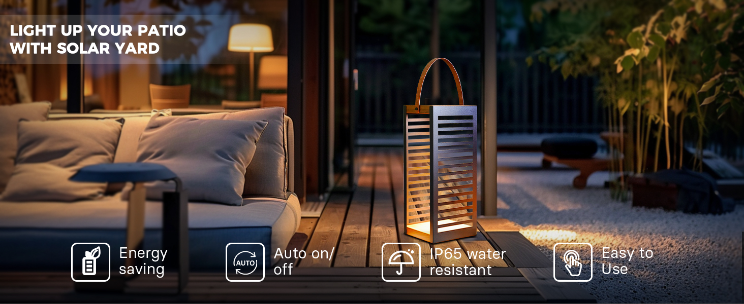 Outdoor Floor Lamp Solar Powered Light (1)