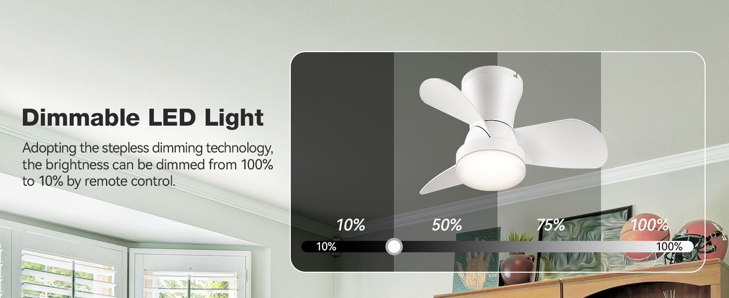 Ceiling Fans with Lights and Remote (7)