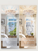 Caged Ceiling Fans with Lights, Farmhouse Flush Mount Ceiling Fan with Remote, Low Profile Ceiling Fan Light Fixture for Bedroom, Kitchen, Dining Room