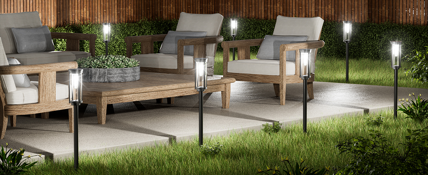 Bright Solar Pathway Lights Outdoor (10)