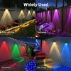 Solar Fence Lights Outdoor , Warm White & RGB Changing Solar Deck Lights, IP65 Waterproof Solar Lights Outdoor, LED Solar Powered Lights for Outside House Wall Backyard Railing Patio