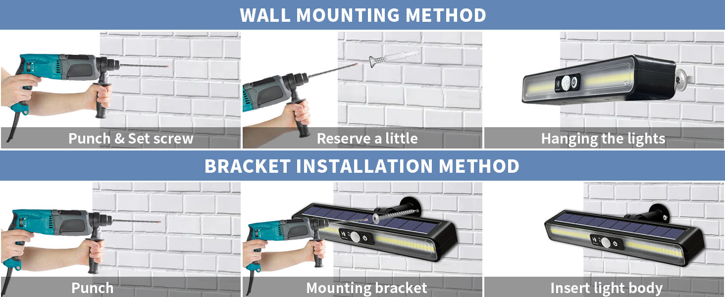 Clip On Solar Motion Lights Outdoor Waterproof (5)