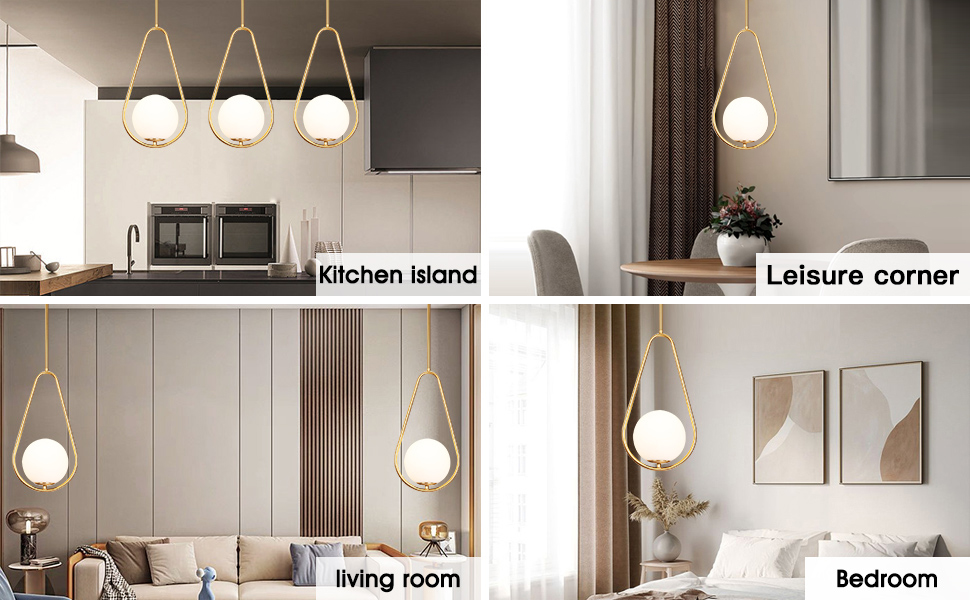 Pendant Light Fixtures (3)