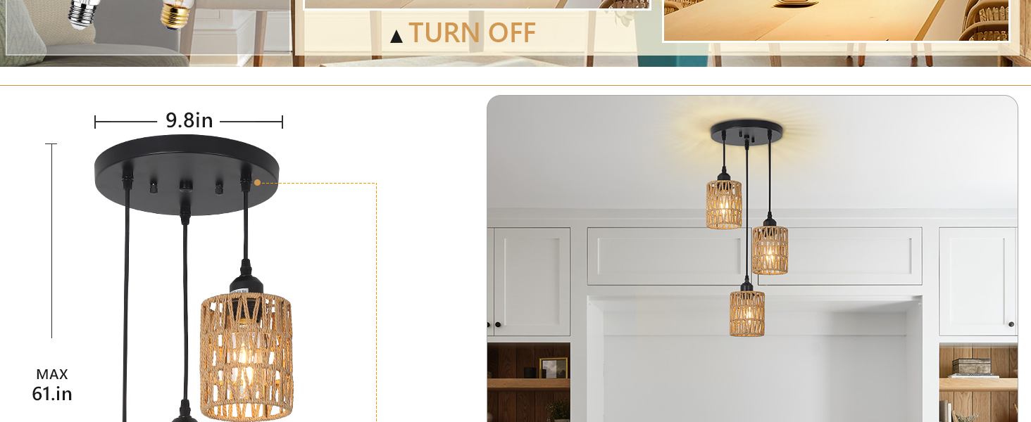 Rattan Pendant Light (4)