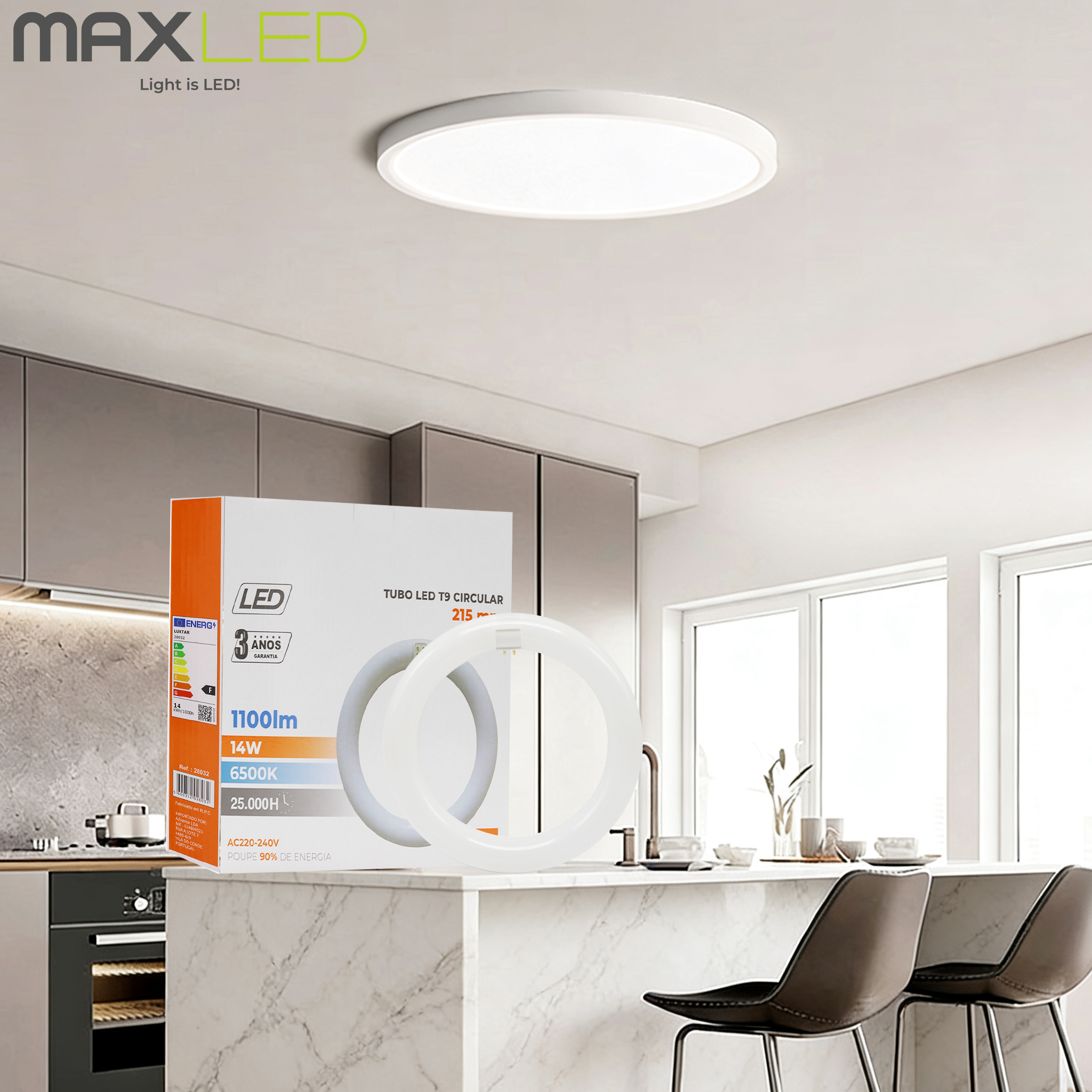 T9 LED Tube: Ultra-Slim, Bright & Energy-Saving – Elevate Your Home Light