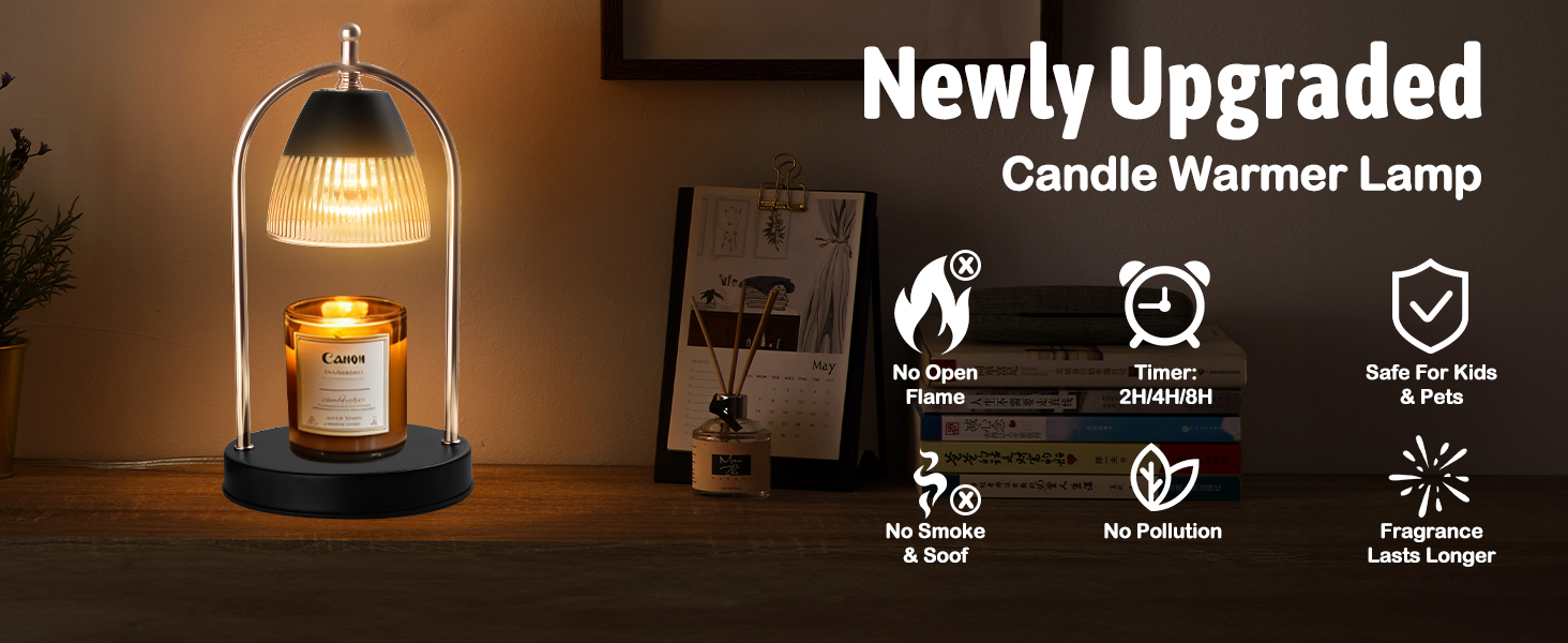 Candle Warmer Lamp with Timer (1)