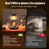 Candle Warmer Lamp with Timer, Electric Candle Warmer Light for Bedroom, Dimmable Wax Melts Warmer for Candle Jars, Home Decor Beside Lamp Gifts for Women