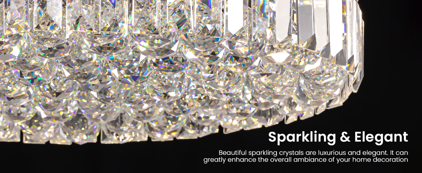 20 Raindrop Crystal Chandeliers 8-Lights (3)