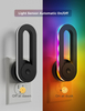 Kids Night Light Plug into Wall, Color Changing , 7 Solid Colors + RGB Color Chasing Nightlight, Dusk to Dawn Sensor, Home Decor for Party Hallway Bedroom 